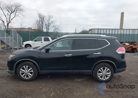 2015 Nissan Rogue Sv z USA, uszkodzony, nr VIN KNMAT2MV9FP530044